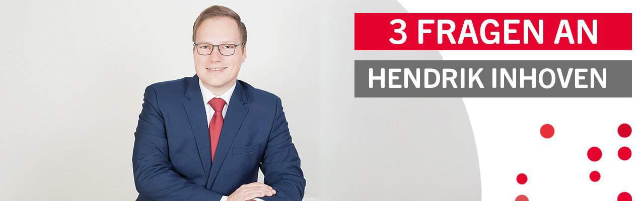 Ein Tag mit… Drei Fragen an Hendrik Inhoven